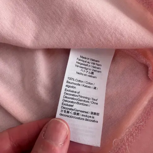 AGB Byer California Pink Embroidered Button Cardigan Women’s XS/S Fall Layering Size 6