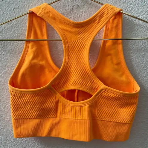 New Balance Saffron Orange Sports Bra Size M