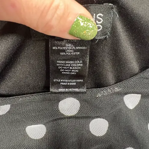 Enfocus Studio Polka Dot Maxi Dress 10