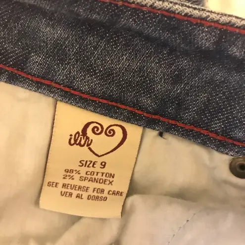 ILIR Cutoff Denim Frayed Hem Jean Shorts Size 9 Juniors