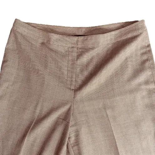 St. John Collection | Chevron Knit Wide Leg Knit Dress Pants Size 14 | EUC