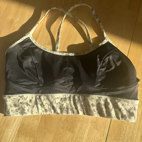 Varley Move Irena Bra size small beige browns tan