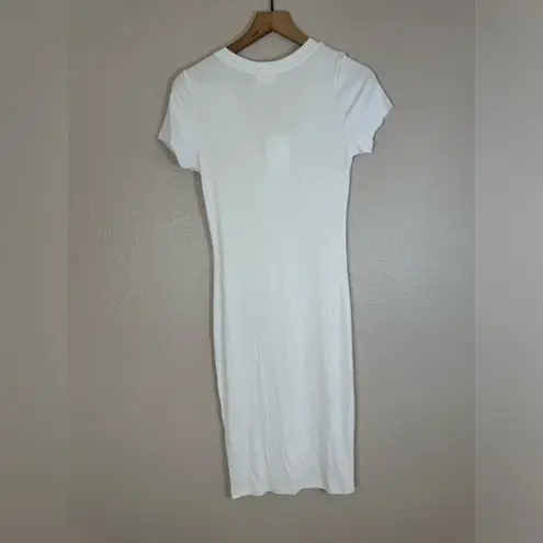 LNA x Revolve Chili Dress in White size Small New with tags Ribbed