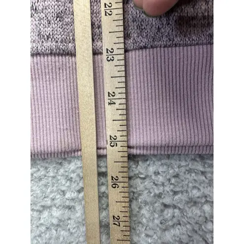 LL Bean Sweater Women's Pink Heathered Knit Sweatshirt Pullover Cozy Warm Crew M Size M