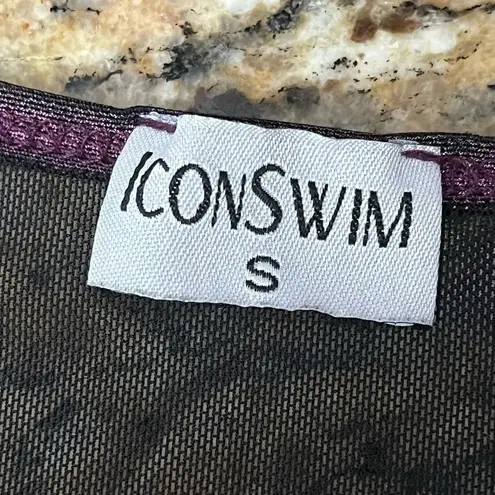 Icon Swim Mesh Sheer Bodycon Mini Dress Bondage Goth Grunge Steampunk Witchy S Black