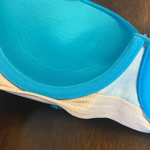 HEIDI By Heidi Klum Blue Lace Bra H221