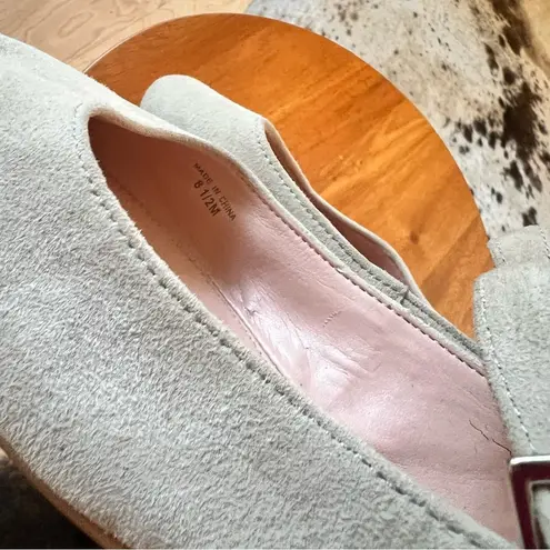 Avec Les Filles A Story Told By Joyce Azria Tan Strap Ballerina Flats Size 8.5