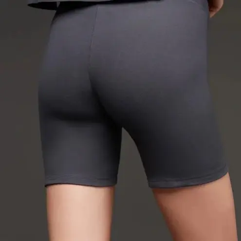 ONIA NWT Everyday Bike Short Gunmetal Stretchy Biker Shorts Athleisure Stretchy