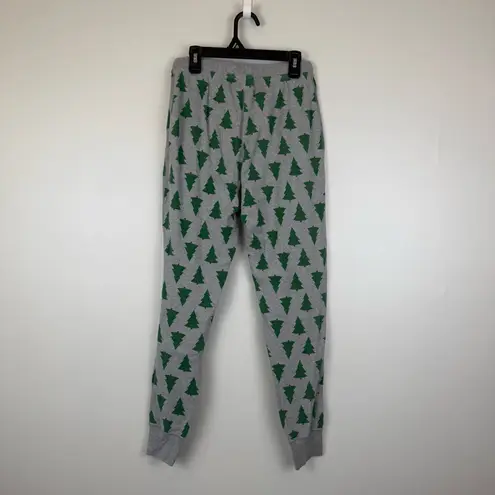 Hanna Andersson Women's Long John Pajama Pant Tannenbaum Size Small 44403 Gray