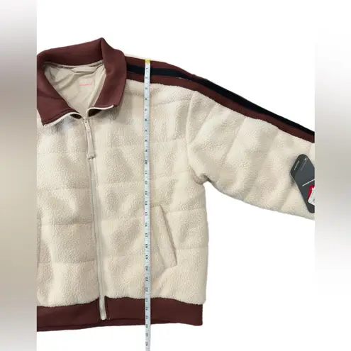 Free People Movement Sherpa Pippa Jacket Bamboo Combo NWT Medium Brown