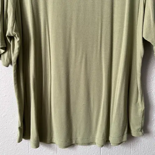 Magaschoni Womens T-Shirt 2X Soft Stretch Relaxed Micromodal Casual Minimalist