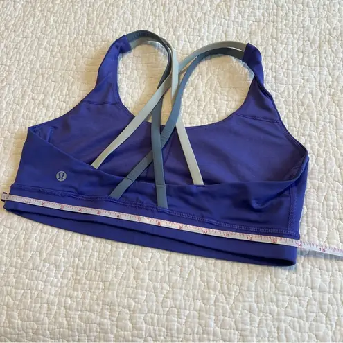 Lululemon  Women’s Purple Strappy Energy Sports Bra 10