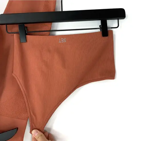 Set Active Scluptflex Leggings, Box Cut & One Shoulder Sports Bras Spritz M/S/S