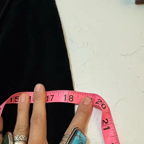 VINTAGE TOMBOY BLACK VELVET SKIRT FAUX WRAP TULIP PENCIL EUC SZ 9/waist 26 s/xs