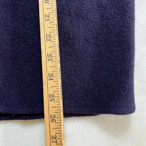 Vintage MARCONI Women's Purple Wool Open Front Cardigan Jacket Size L Size L