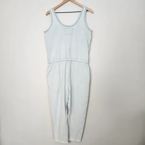 Frank & Eileen Jumpsuit in Sea Foam Stain Blue, L