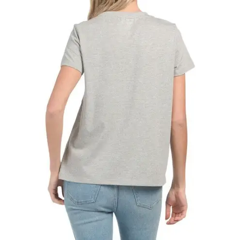 Rae Dunn NWT  GIRL BOSS Lt Heather Gray Shirt