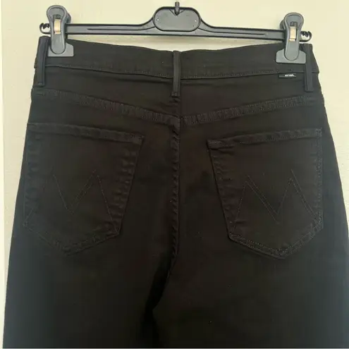 Mother The Dagger Flood Wide Leg Jeans