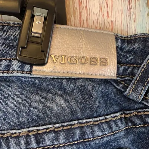 Vigoss 🚫SOLD🚫 Bling The Dallas Slim Boot Cut Jeans Size 18 Women’s