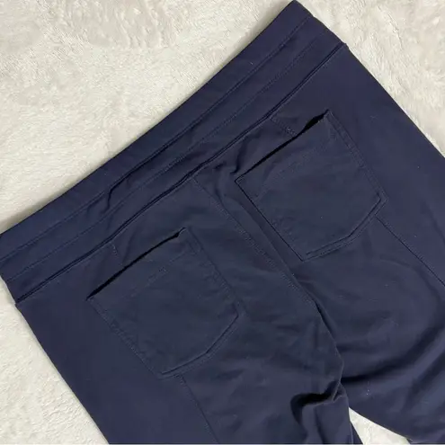 Athleta Metro Slouch Capri Pants Navy Blue