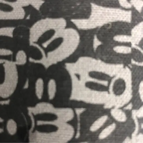  Canvas Sneakers Mickey Mouse Authentic Disney Grey Shadow Face Pattern 10 thumbnail 8