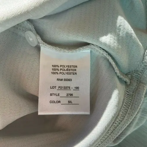 Vansport Womens Polo Shirt Large XFL Football Tampa Bay Vipers Gray NEW