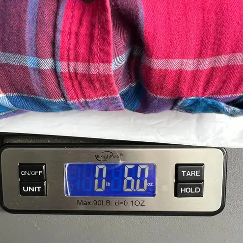 Arizona Jeans Arizona Shirt Womens Small Y2K Plaid Flannel Cotton Western Rodeo Country Cabin