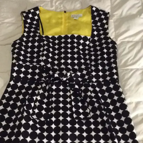 kim rogers Kim Roger’s Retro B&W Cotton Dress