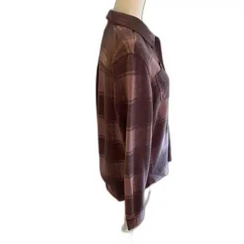 32 Degrees Heat | Ladies Long Sleeve Button Down Flannel Size Small