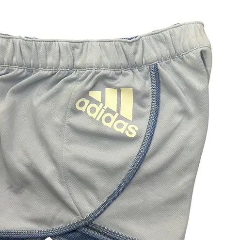 Adidas Climalite Running Shorts Women's Small Light Blue Athletic