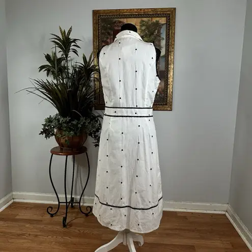 Niki Valentine Woman 10 Dress Open Front Collared Sleeveless Whimsigoth Fairy