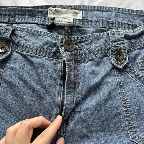 Vintage 90s Y2K Freestyle Low Rise Baggy Denim Jeans Womens Size 20 Grunge Indie Blue