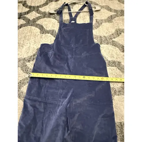 Aerie  size M Navy Velvet Overalls Whimsigoth, Lounge, Athleisure, Travel,‎ Comfy - Image 11
