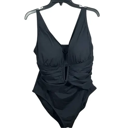 Bleu Rod Beattie Bleu by Rod Beattie Women's Molded-Cup One-Piece Swimsuit 10 M L