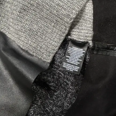 LAFAYETTE 148 Knit Sweater Womens Size Small Wool Cashmere Angora Blend Winter Gray