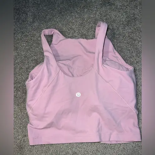 Lululemon  Align High Neck Tank Top in Pink Peony