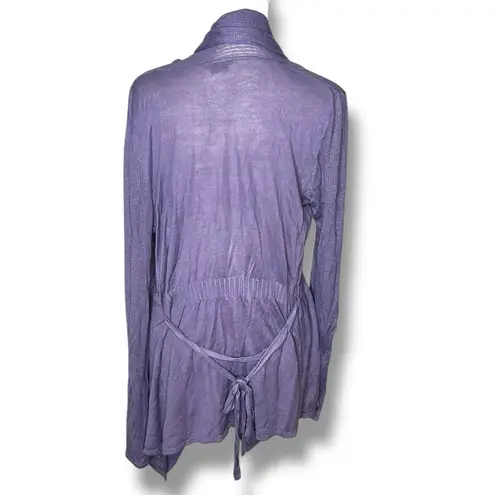 Theory  Light Super soft Long Sleeve Long Cardigan Size Medium A-26 thumbnail 5