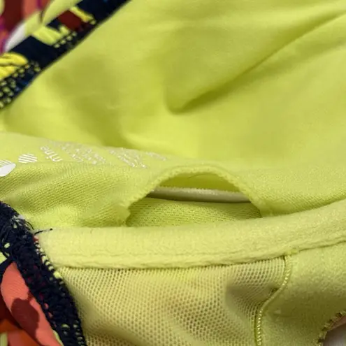 Title Nine Tankini Swim Top 32C Hidden Bra Sized Floral Print Underwire Lined