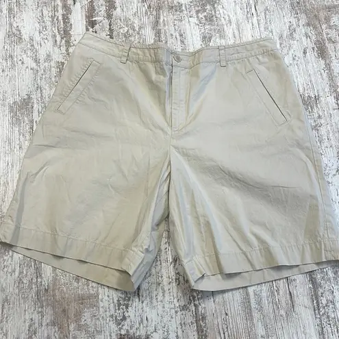 Lauren Ralph Lauren Cream Cotton Shorts Size 16