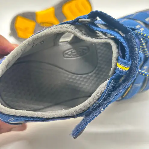 Keen Preowned Newport H2 Blue Gray Outdoor Hiking Water Shoes Women 5