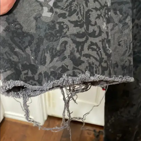 Gloria Vanderbilt 🖤🖤🖤BOGOHO🖤🖤🖤 Women's Black Floral Jeans