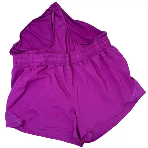 All In Motion Purple Athletic Shorts Lightweight Elastic Waist