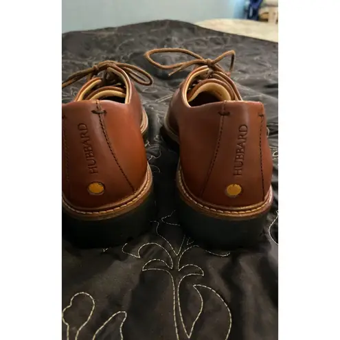 Samuel Hubbard Whiskey Leather Oxfords 5 Size 5.5