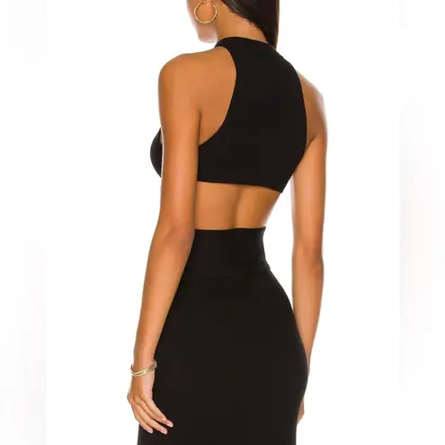 Camila Coelho Macadamia Skirt and Top Set in Black