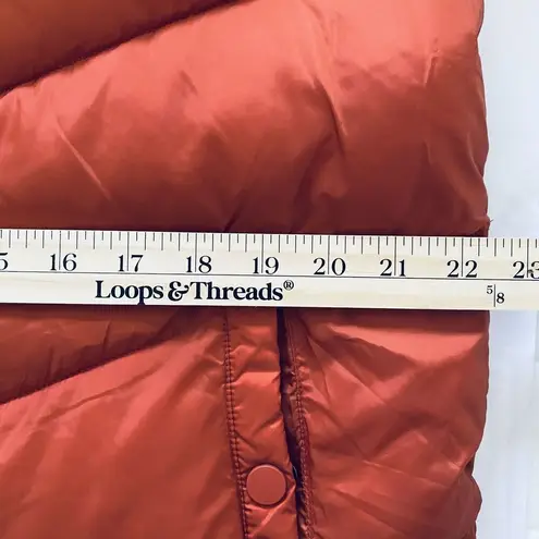 Bernardo Love Full Circle Hooded Puffer Jacket Sustainable Water Resistant Sz M