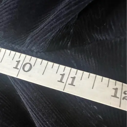 Jenni Kayne Wide Leg Corduroy Pants Navy Blue High Waist Size 8