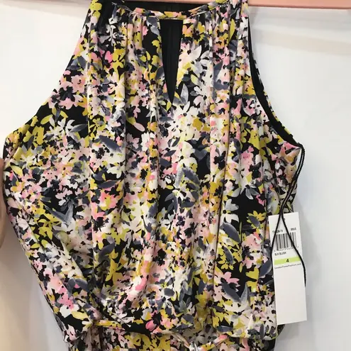 London Times NWT floral Blossom Print Jumpsuit 4