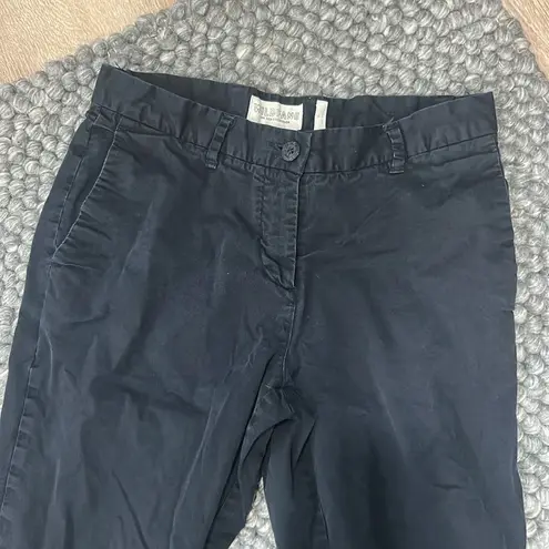 Wildfang The Ace Collection Navy Blue Trouser Khaki Pants Size Small