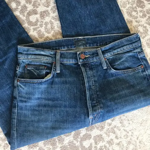 MOTHER Denim Mother Tomcat Ankle Fray Jeans, Globe Trotter