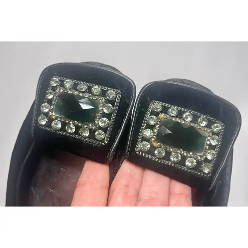 Taryn Rose Brice Velvet Python Flats Women's sz. 36.5 or 6.5 US